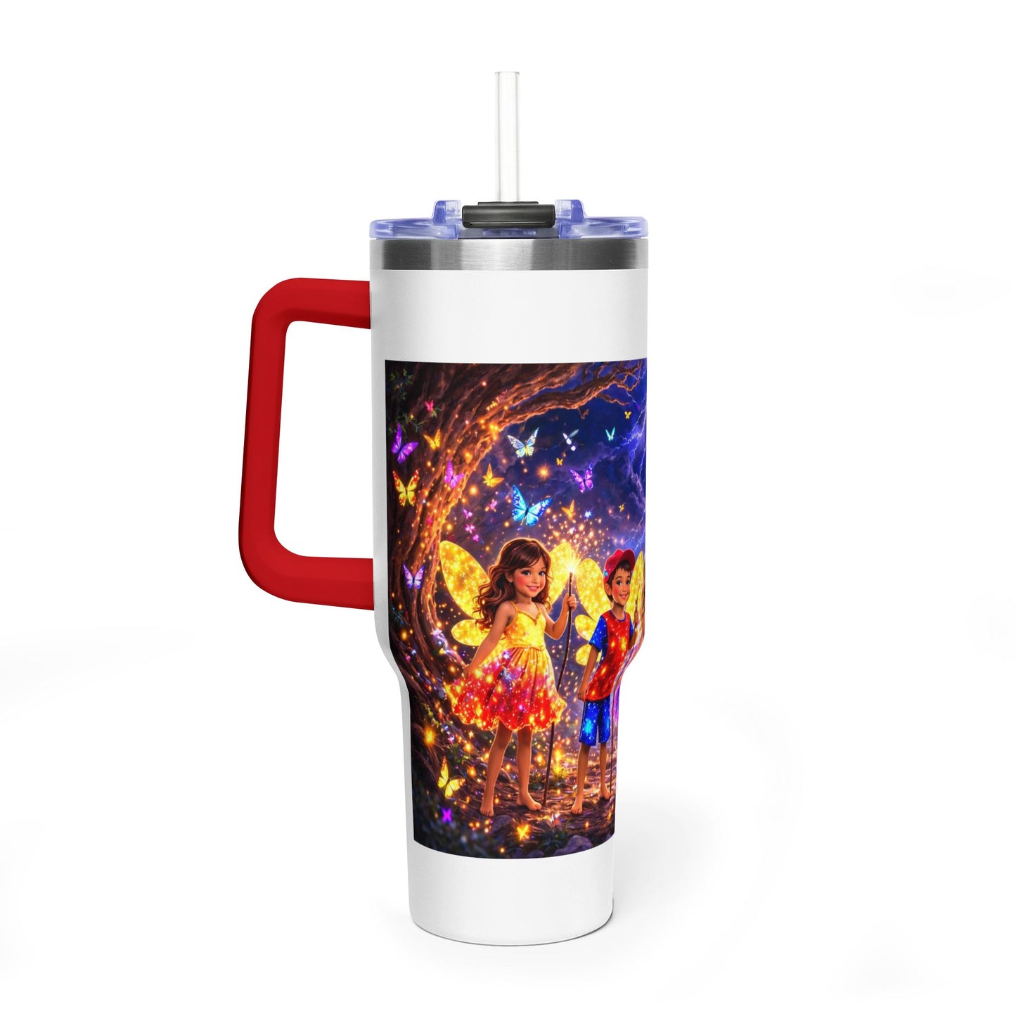 40oz Wind Fairies' Kids Tumbler — Vacuum Insulated Cup