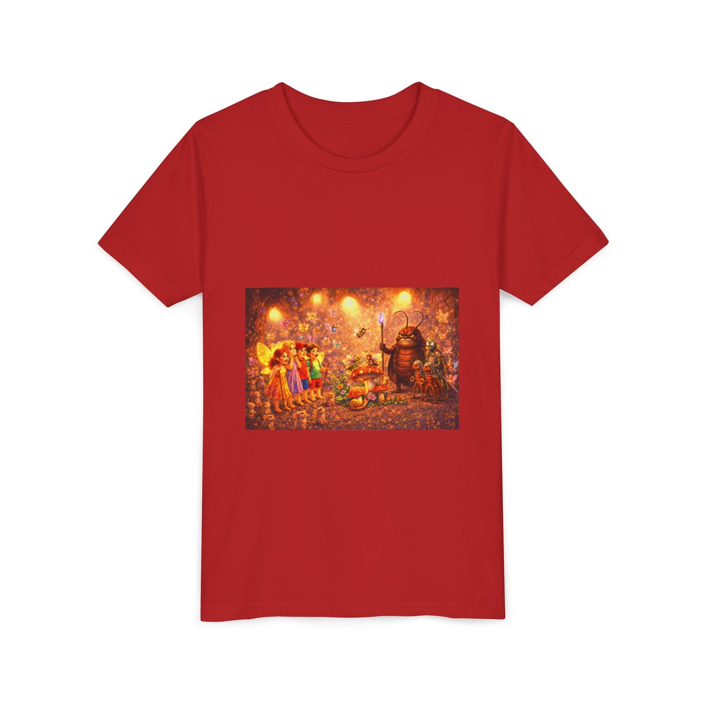 Kids T-Shirt - Wind Fairies meet Old Tom Beetle -The Land of Wind Fairies™ series