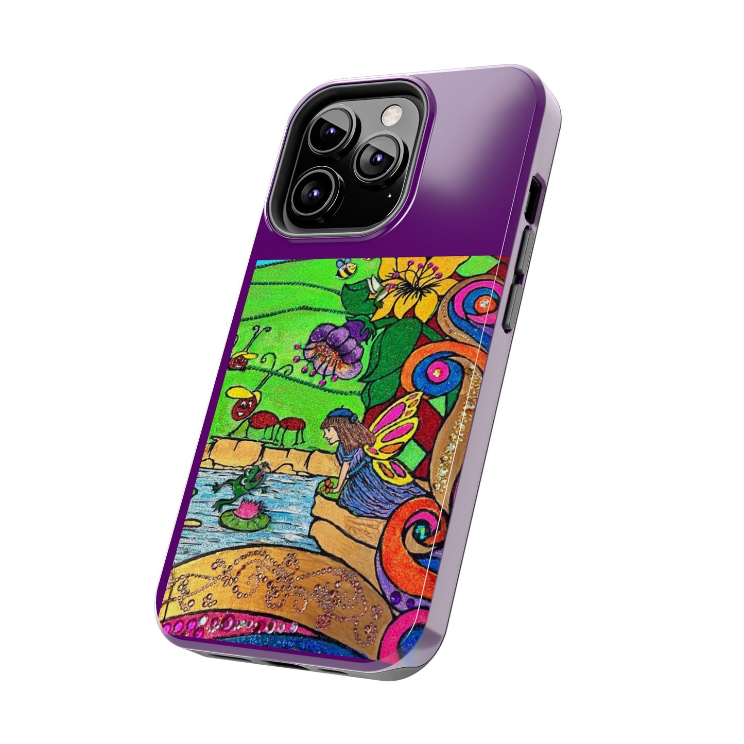 Tough Phone Case – Wind Fairies™ Whimsical Fantasy Art Cell Cover