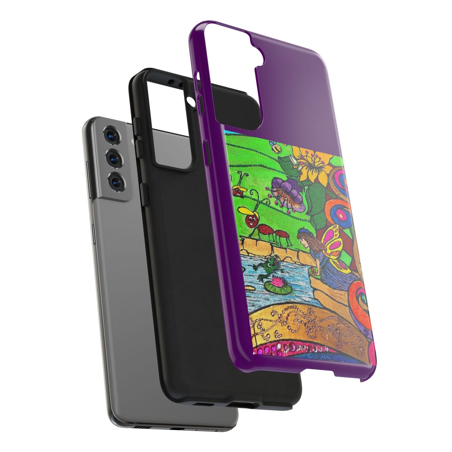 Tough Phone Case – Wind Fairies™ Whimsical Fantasy Art Cell Cover