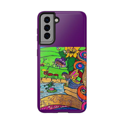 Tough Phone Case – Wind Fairies™ Whimsical Fantasy Art Cell Cover
