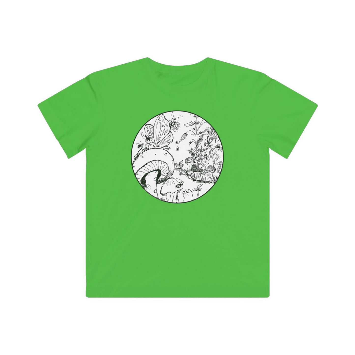 Kids fine jersey Tee - From Fairy Mushroom Garden™