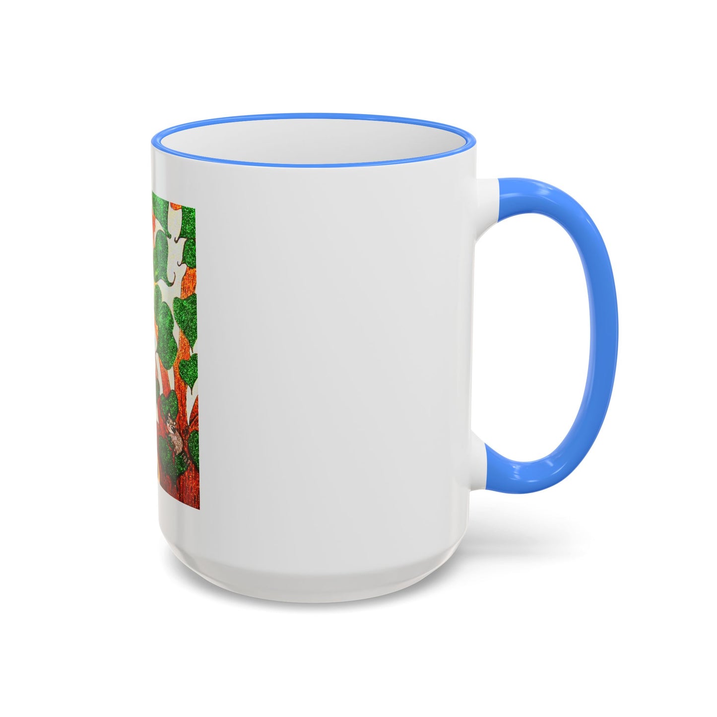 Accent Rim and Handle Mug 11oz - The Land of the Wind Fairies P4
