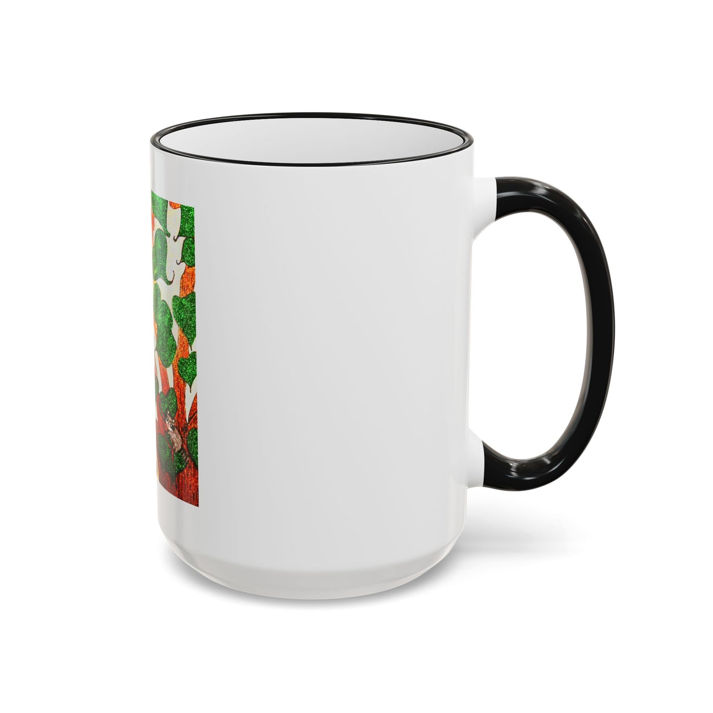 Accent Rim and Handle Mug 11oz - The Land of the Wind Fairies P4
