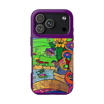 Tough Phone Case – Wind Fairies™ Whimsical Fantasy Art Cell Cover