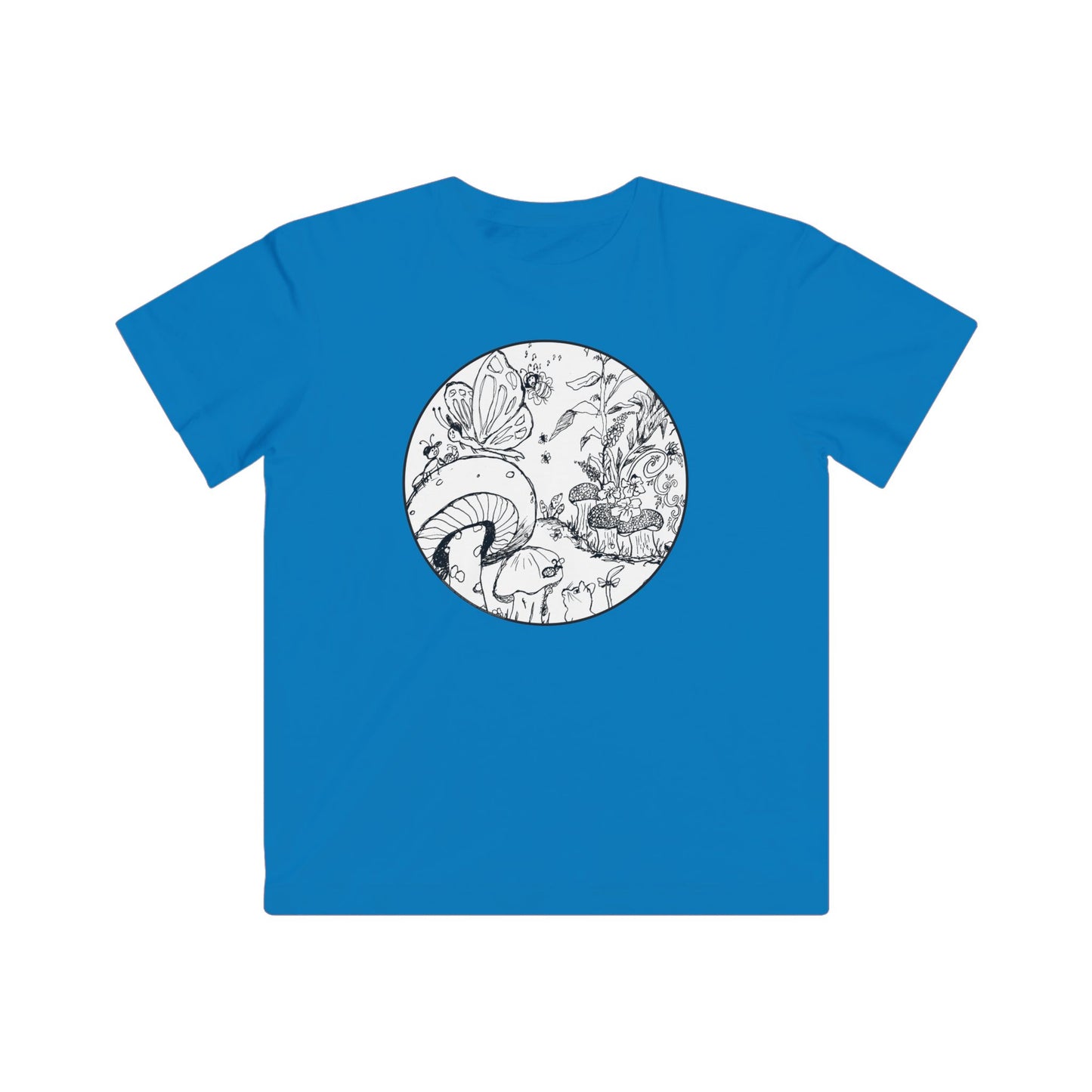 Kids fine jersey Tee - From Fairy Mushroom Garden™
