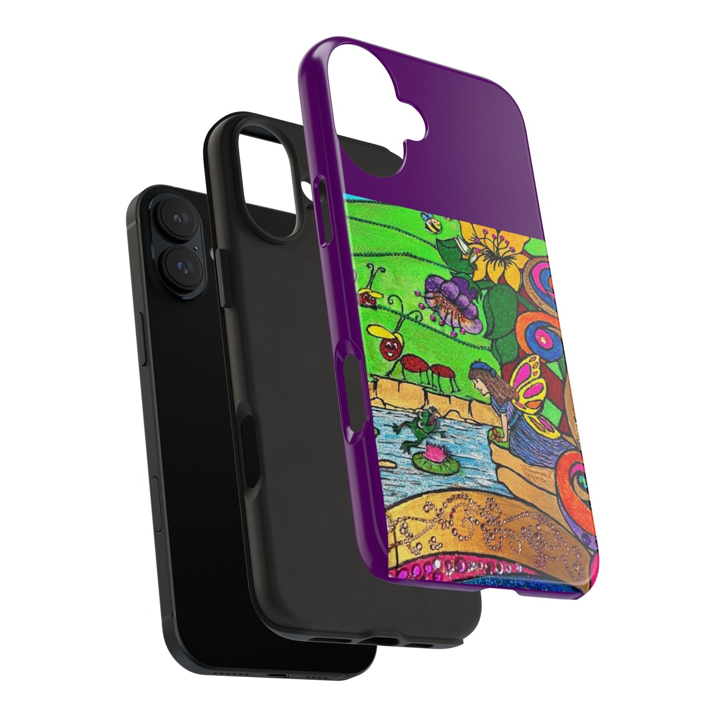 Tough Phone Case – Wind Fairies™ Whimsical Fantasy Art Cell Cover