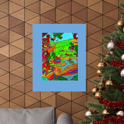 Fairy Poster Garden Art  – Land of Wind Fairies™