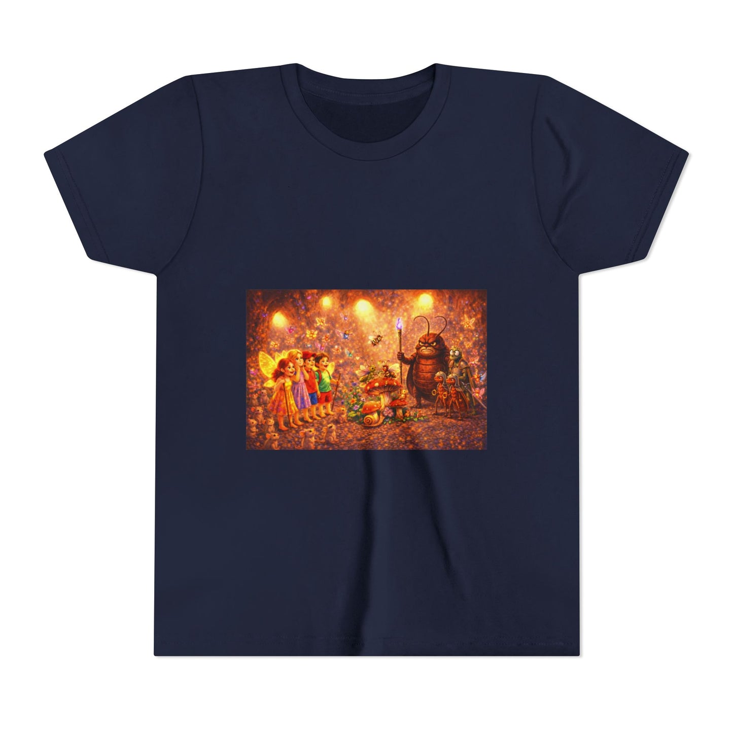 Kids T-Shirt - Wind Fairies meet Old Tom Beetle -The Land of Wind Fairies™ series
