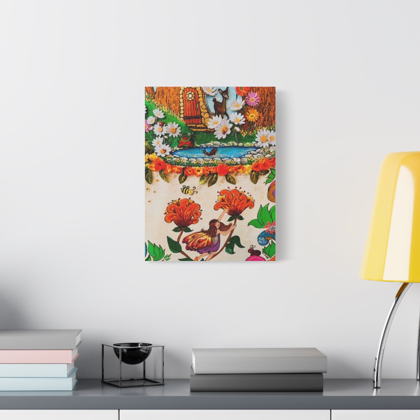 Fairy Matte Canvas, Stretched, 1.25"