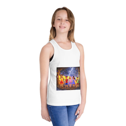 Kids Jersey Tank Top - The Land of Wind Fairies