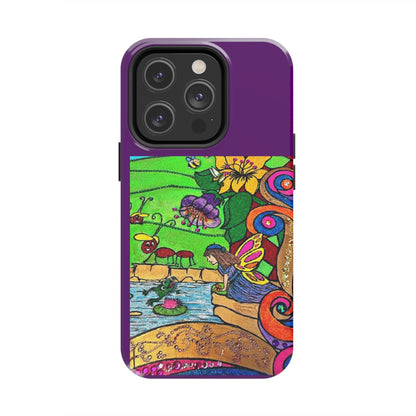Tough Phone Case – Wind Fairies™ Whimsical Fantasy Art Cell Cover
