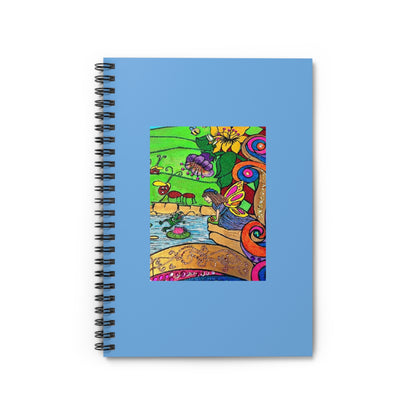 Spiral Notebook — Whimsical Art Journal | Land of Wind Fairies™