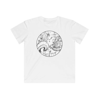Kids fine jersey Tee - From Fairy Mushroom Garden™