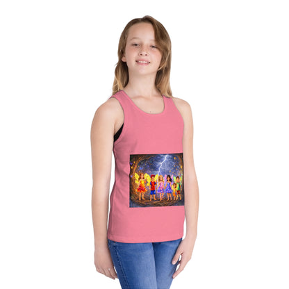 Kids Jersey Tank Top - The Land of Wind Fairies