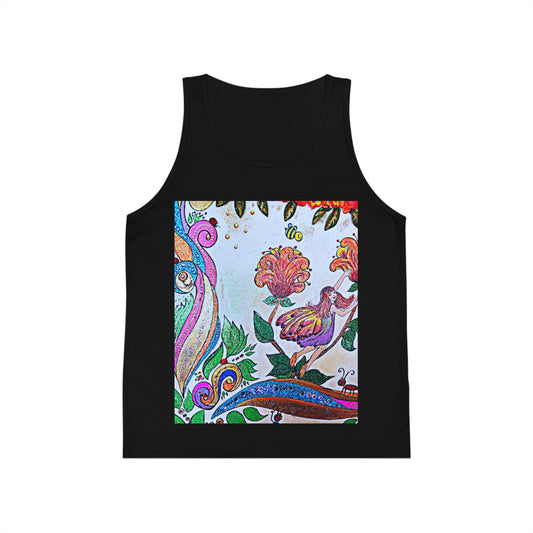Kids Jersey Tank Top - The Land of Wind Fairies P8