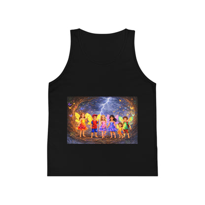 Kids Jersey Tank Top - The Land of Wind Fairies
