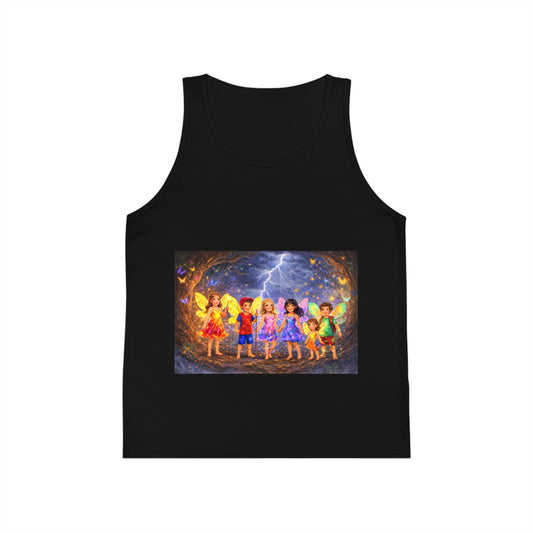 Kids Jersey Tank Top - The Land of Wind Fairies P3
