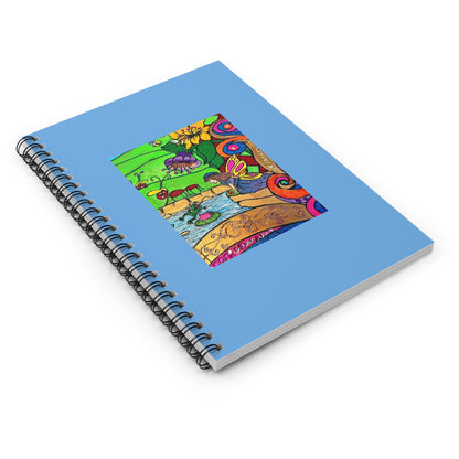 Spiral Notebook — Whimsical Art Journal | Land of Wind Fairies™