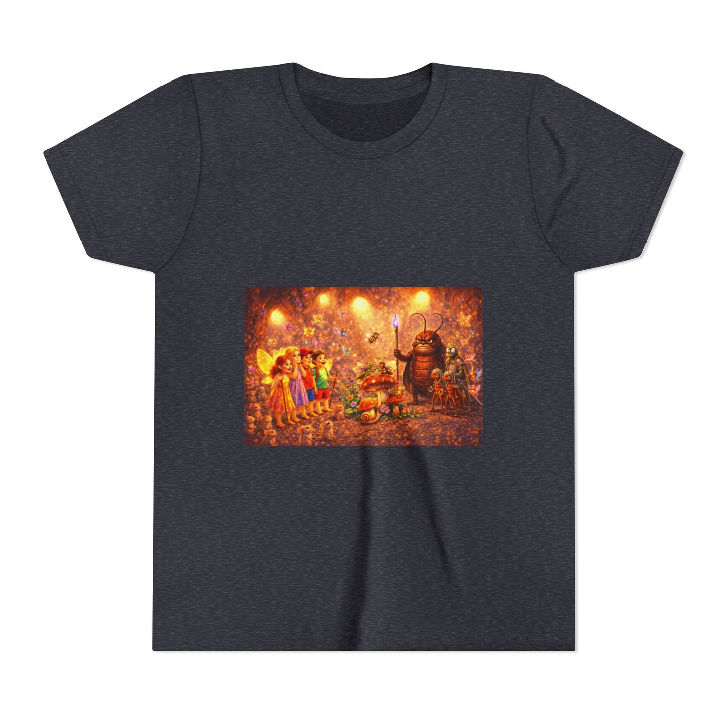 Kids T-Shirt - Wind Fairies meet Old Tom Beetle -The Land of Wind Fairies™ series