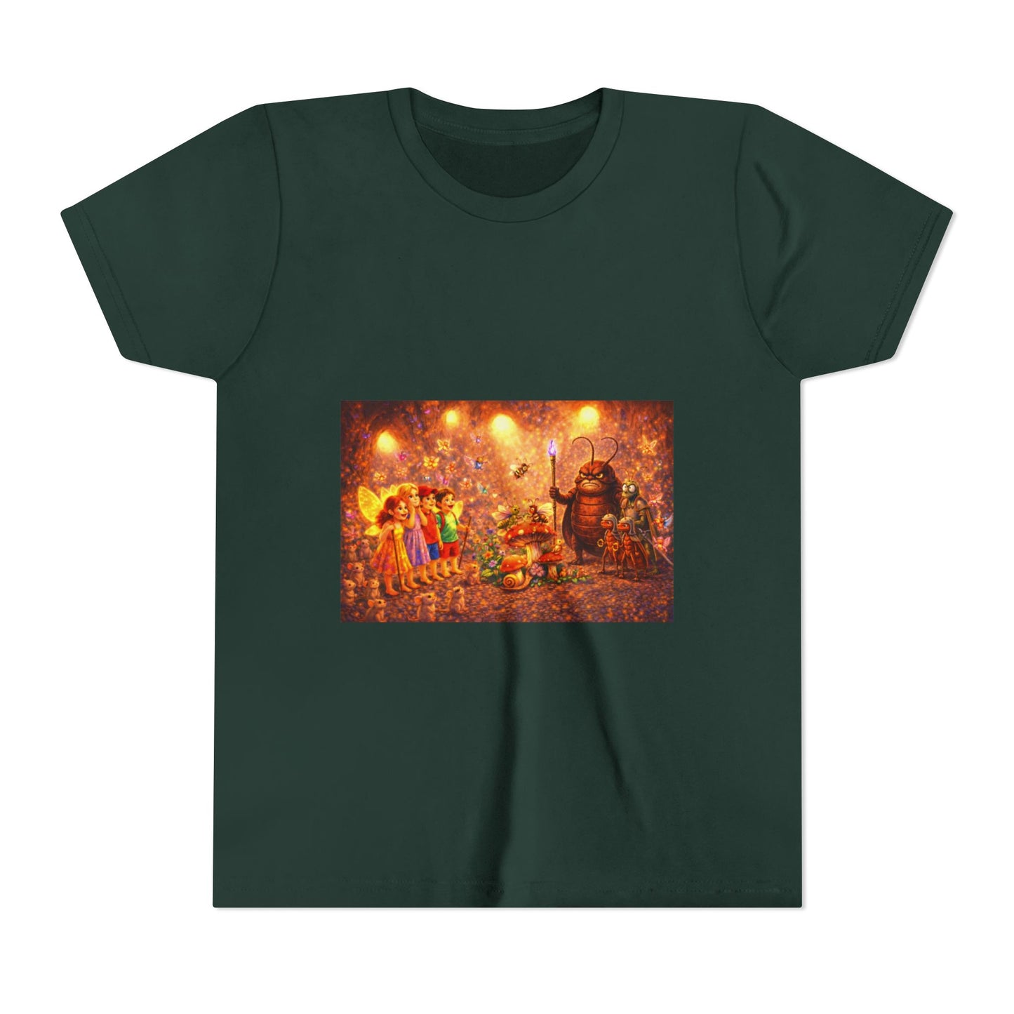 Kids T-Shirt - Wind Fairies meet Old Tom Beetle -The Land of Wind Fairies™ series