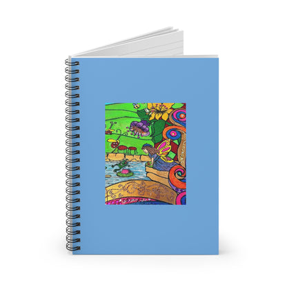 Spiral Notebook — Whimsical Art Journal | Land of Wind Fairies™