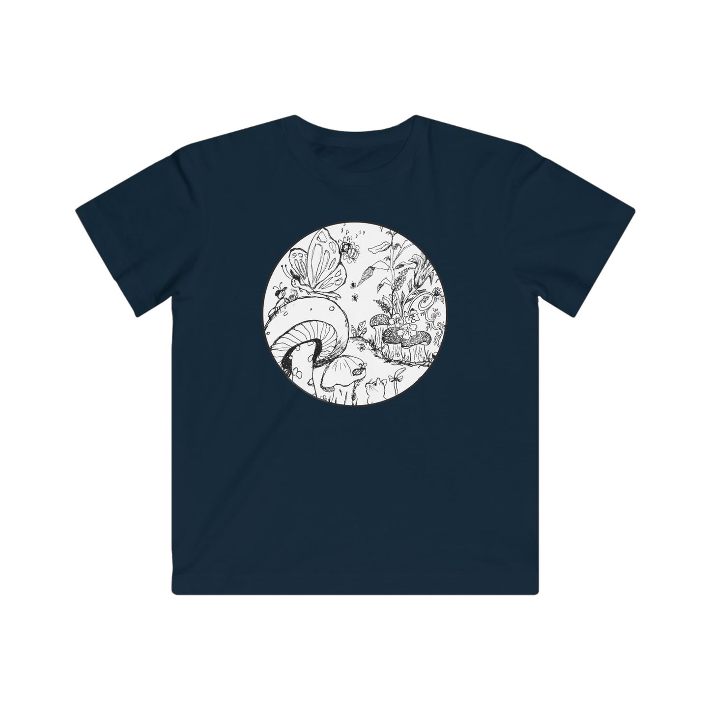 Kids fine jersey Tee - From Fairy Mushroom Garden™