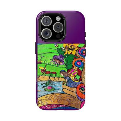 Tough Phone Case – Wind Fairies™ Whimsical Fantasy Art Cell Cover