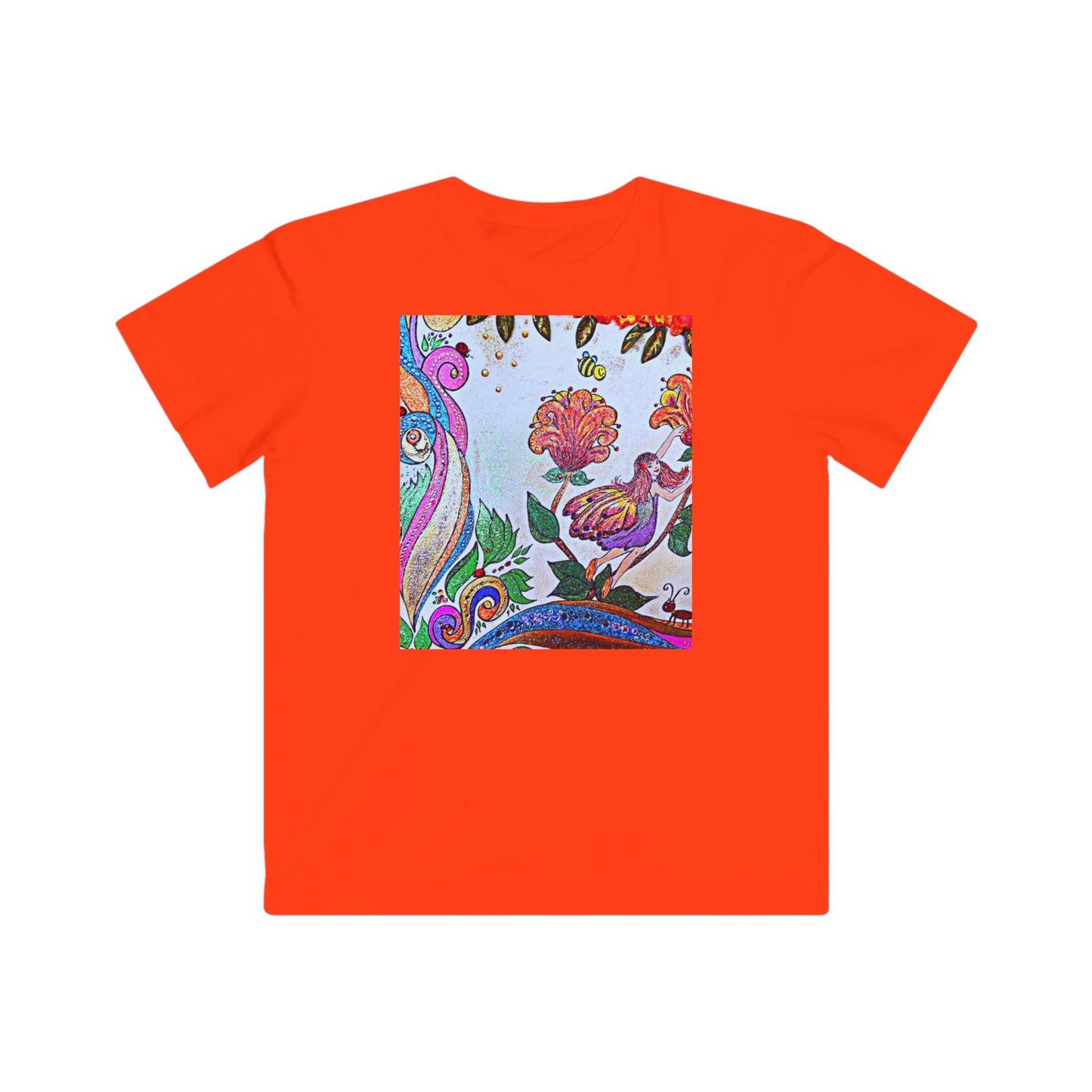 Kids fine jersey Tee - The Land Of Wind Fairies P8