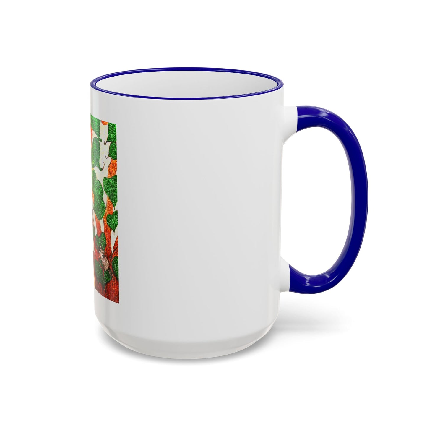 Accent Rim and Handle Mug 11oz - The Land of the Wind Fairies P4