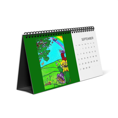 Desk Calendar (2027) –  Calendar from the Land of Wind Fairies™