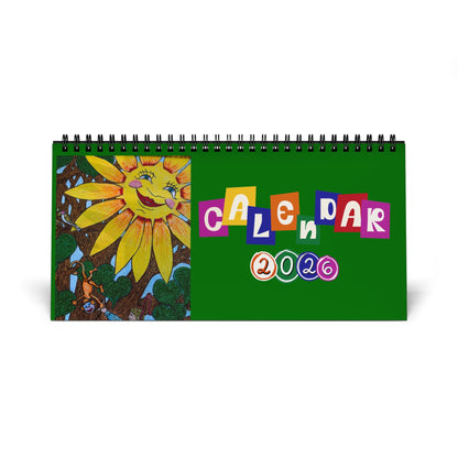 Desk Calendar (2027) –  Calendar from the Land of Wind Fairies™