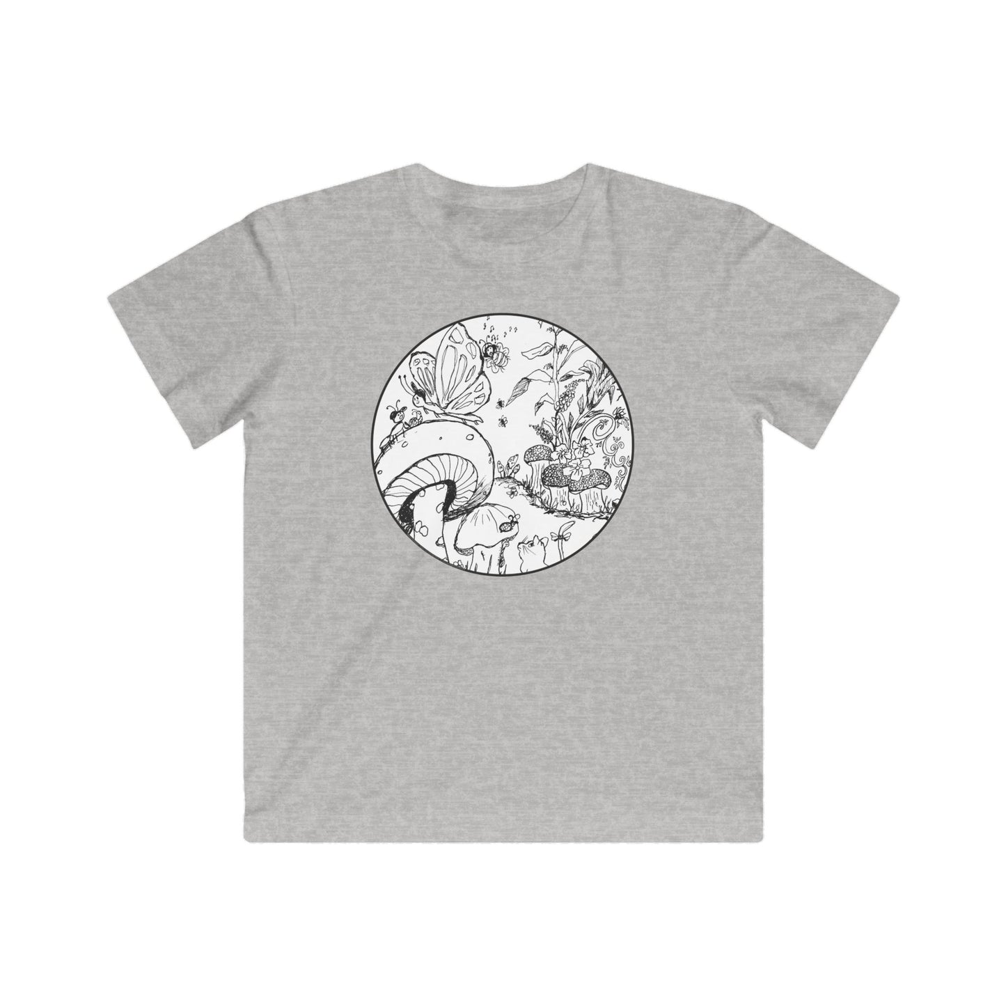 Kids fine jersey Tee - From Fairy Mushroom Garden™