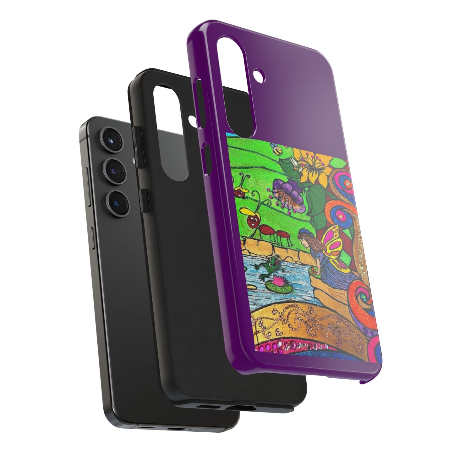 Tough Phone Case – Wind Fairies™ Whimsical Fantasy Art Cell Cover