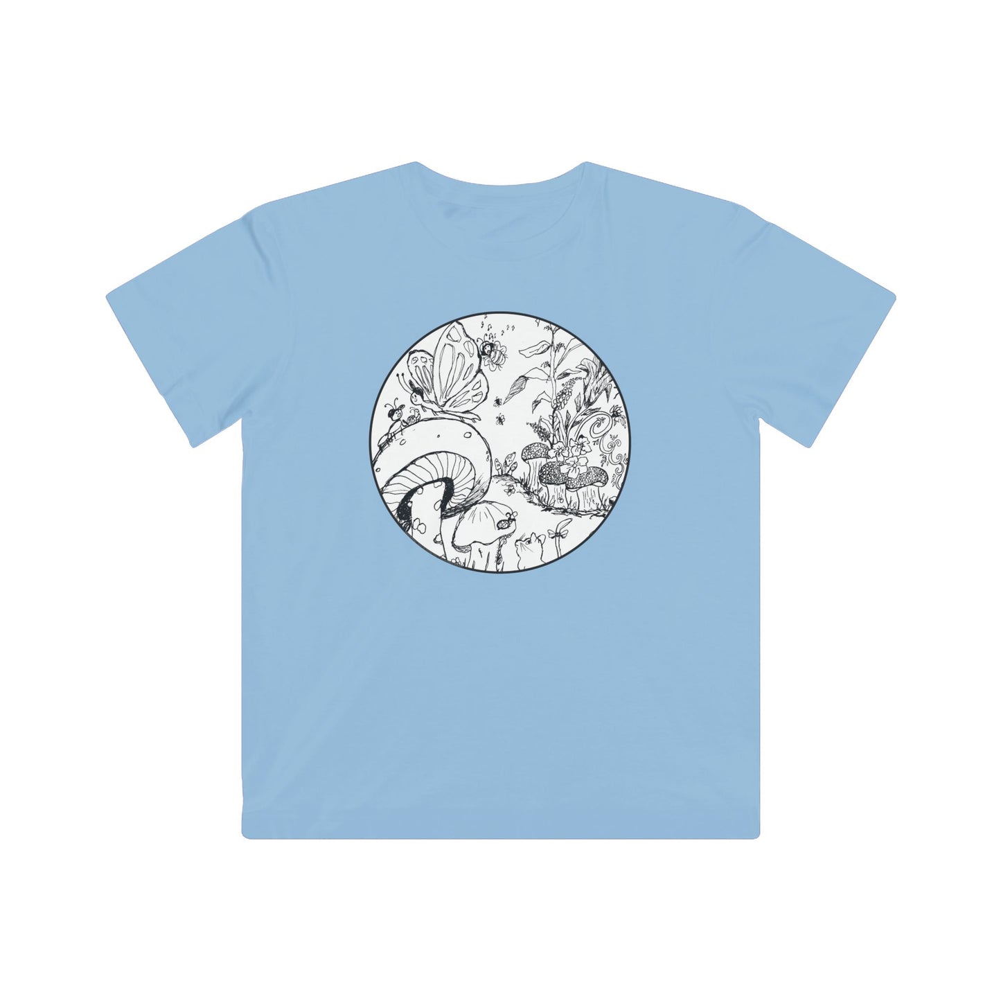 Kids fine jersey Tee - From Fairy Mushroom Garden™