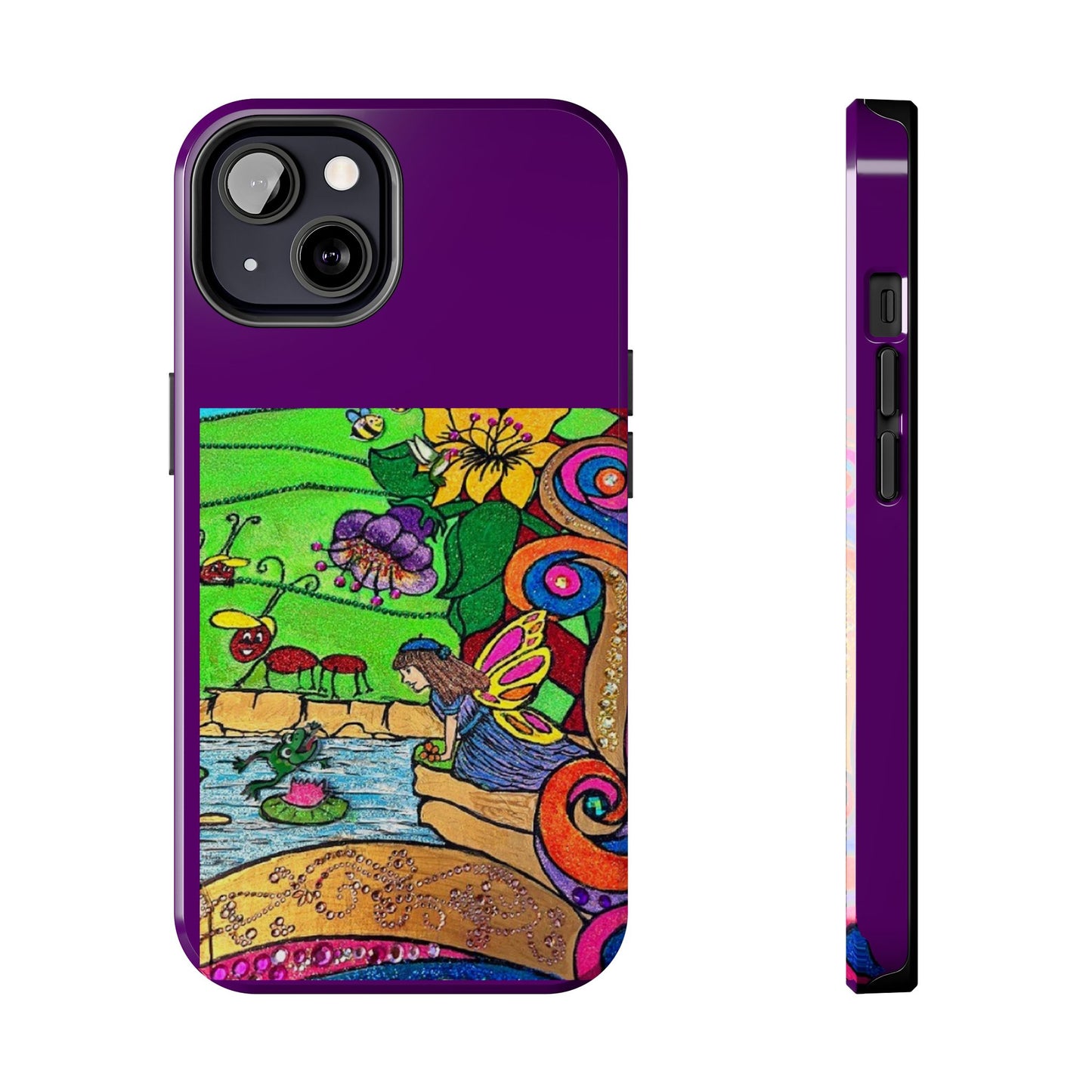 Tough Phone Case – Wind Fairies™ Whimsical Fantasy Art Cell Cover