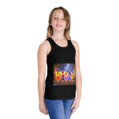 Kids Jersey Tank Top - The Land of Wind Fairies