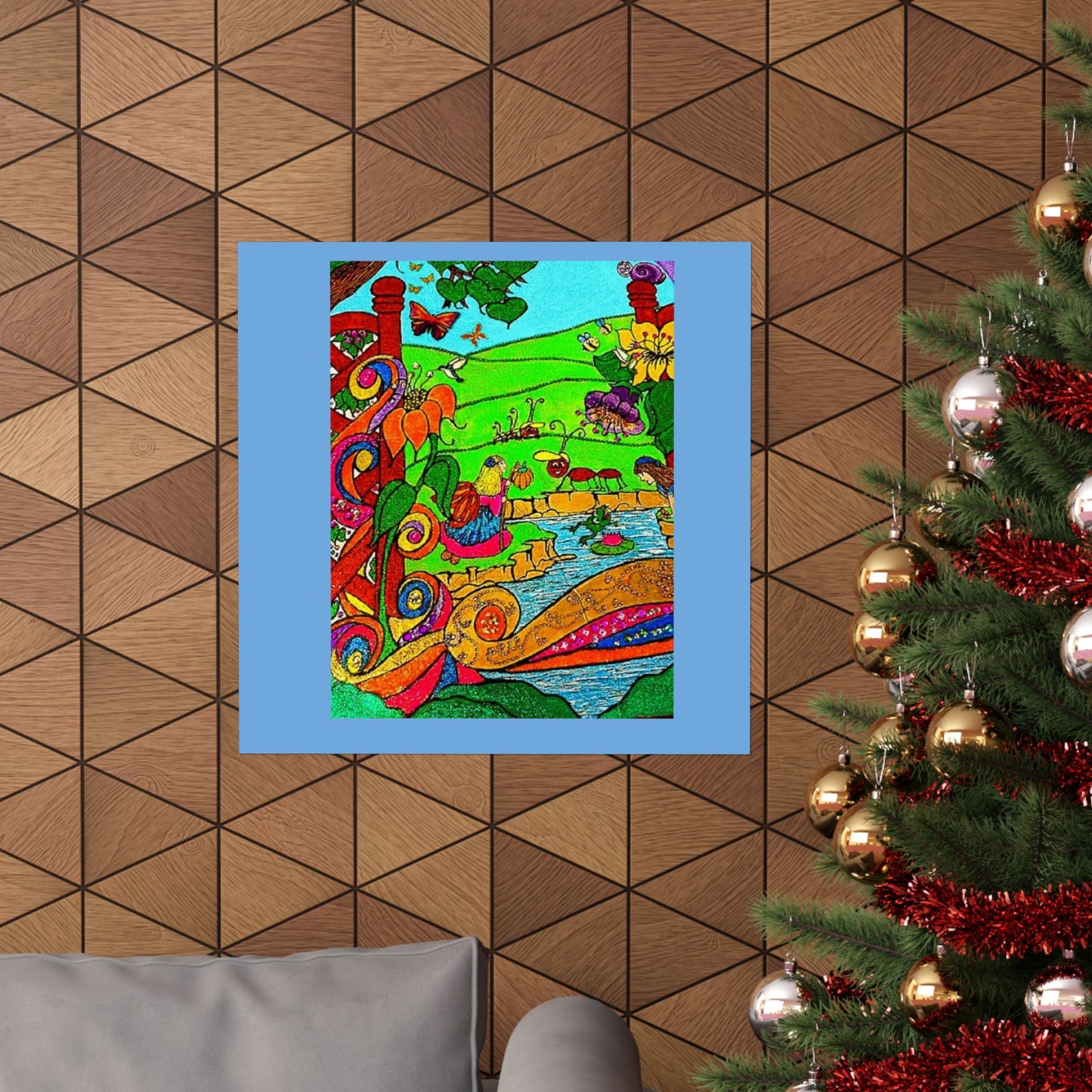 Fairy Poster Garden Art  – Land of Wind Fairies™