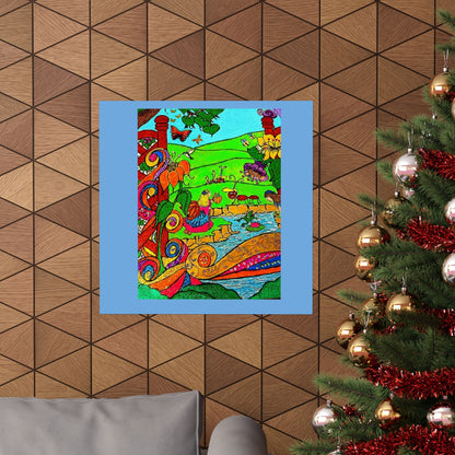 Fairy Poster Garden Art  – Land of Wind Fairies™