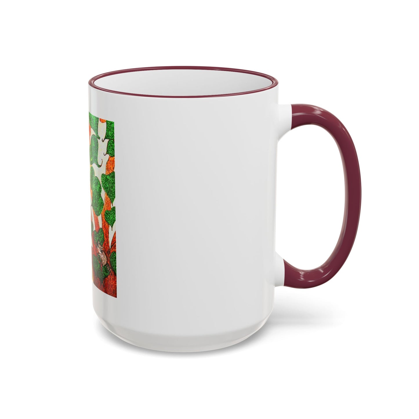 Accent Rim and Handle Mug 11oz - The Land of the Wind Fairies P4