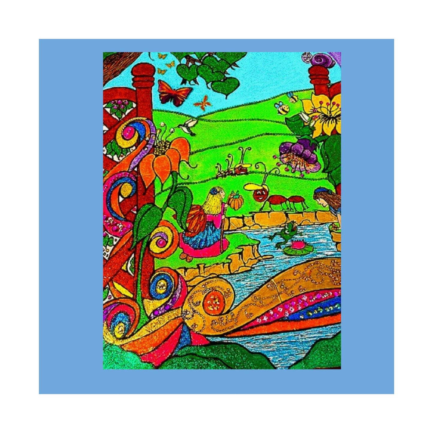 Fairy Poster Garden Art  – Land of Wind Fairies™