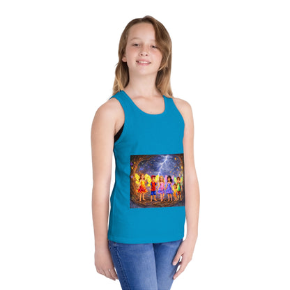 Kids Jersey Tank Top - The Land of Wind Fairies