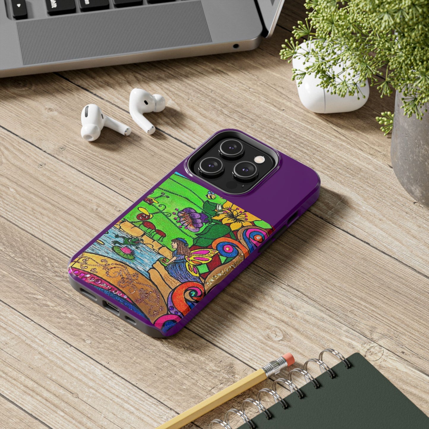 Tough Phone Case – Wind Fairies™ Whimsical Fantasy Art Cell Cover