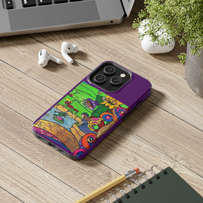 Tough Phone Case – Wind Fairies™ Whimsical Fantasy Art Cell Cover