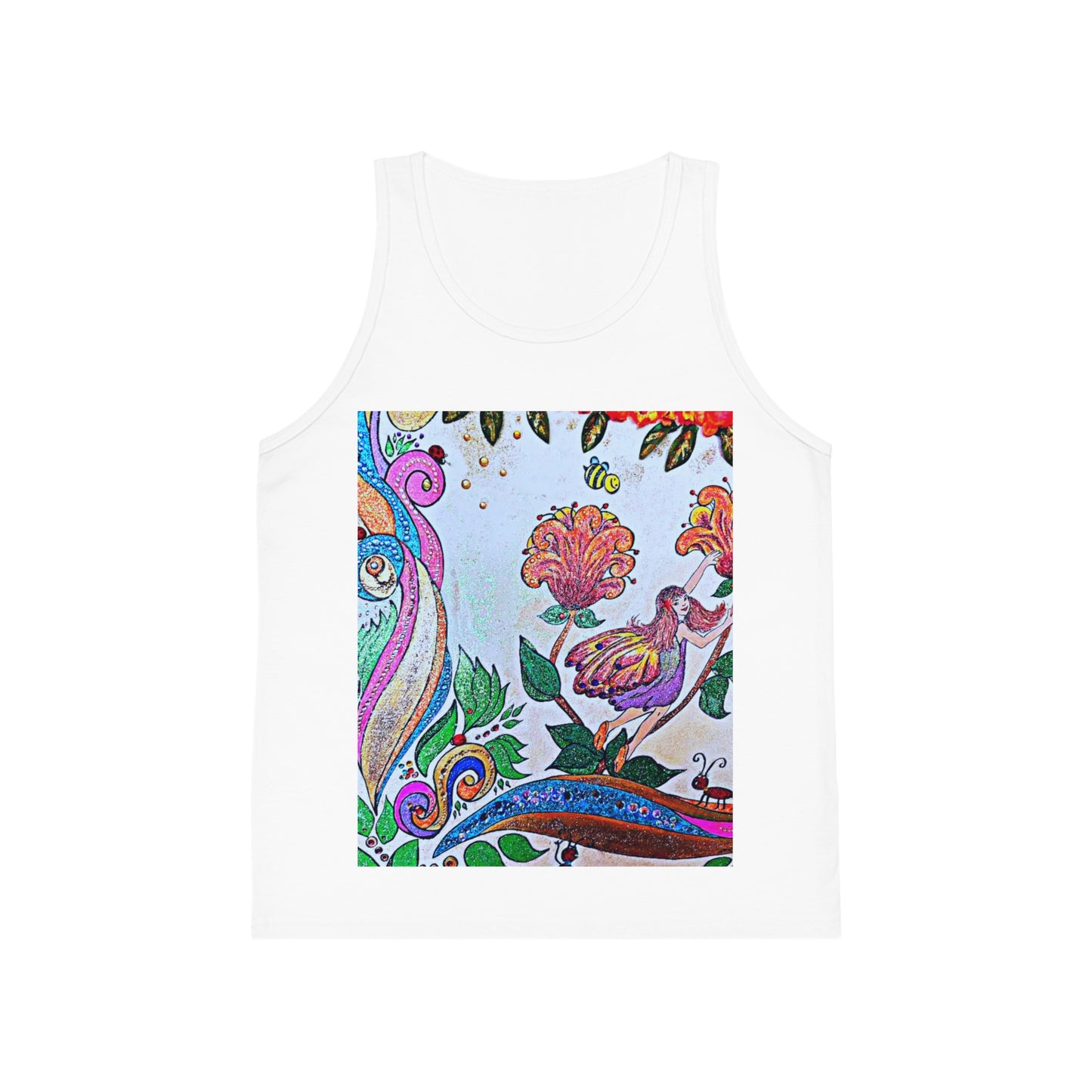 Kids Jersey Tank Top - The Land of Wind Fairies P8