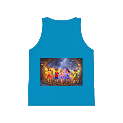Kids Jersey Tank Top - The Land of Wind Fairies