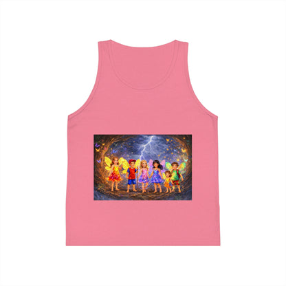 Kids Jersey Tank Top - The Land of Wind Fairies