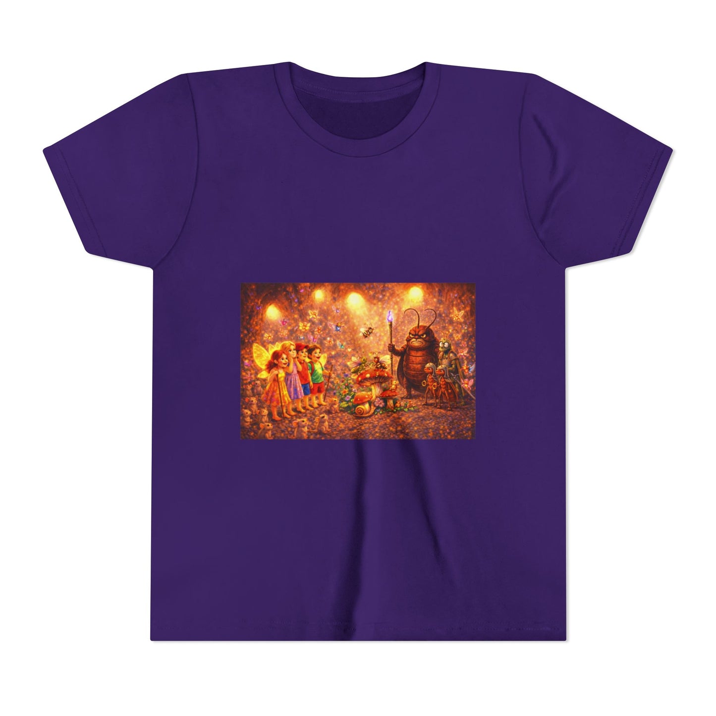 Kids T-Shirt - Wind Fairies meet Old Tom Beetle -The Land of Wind Fairies™ series
