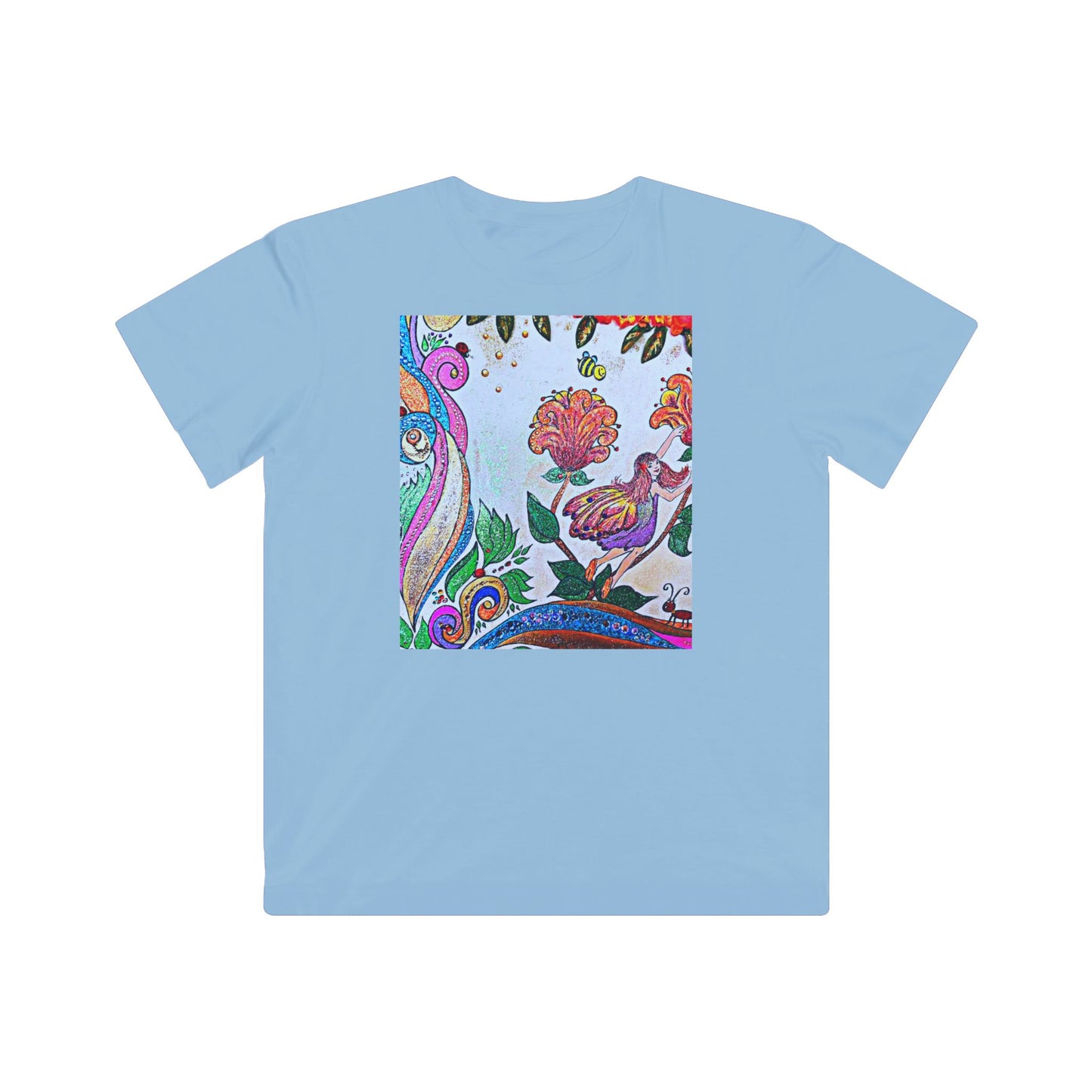 Kids fine jersey Tee - The Land Of Wind Fairies P8