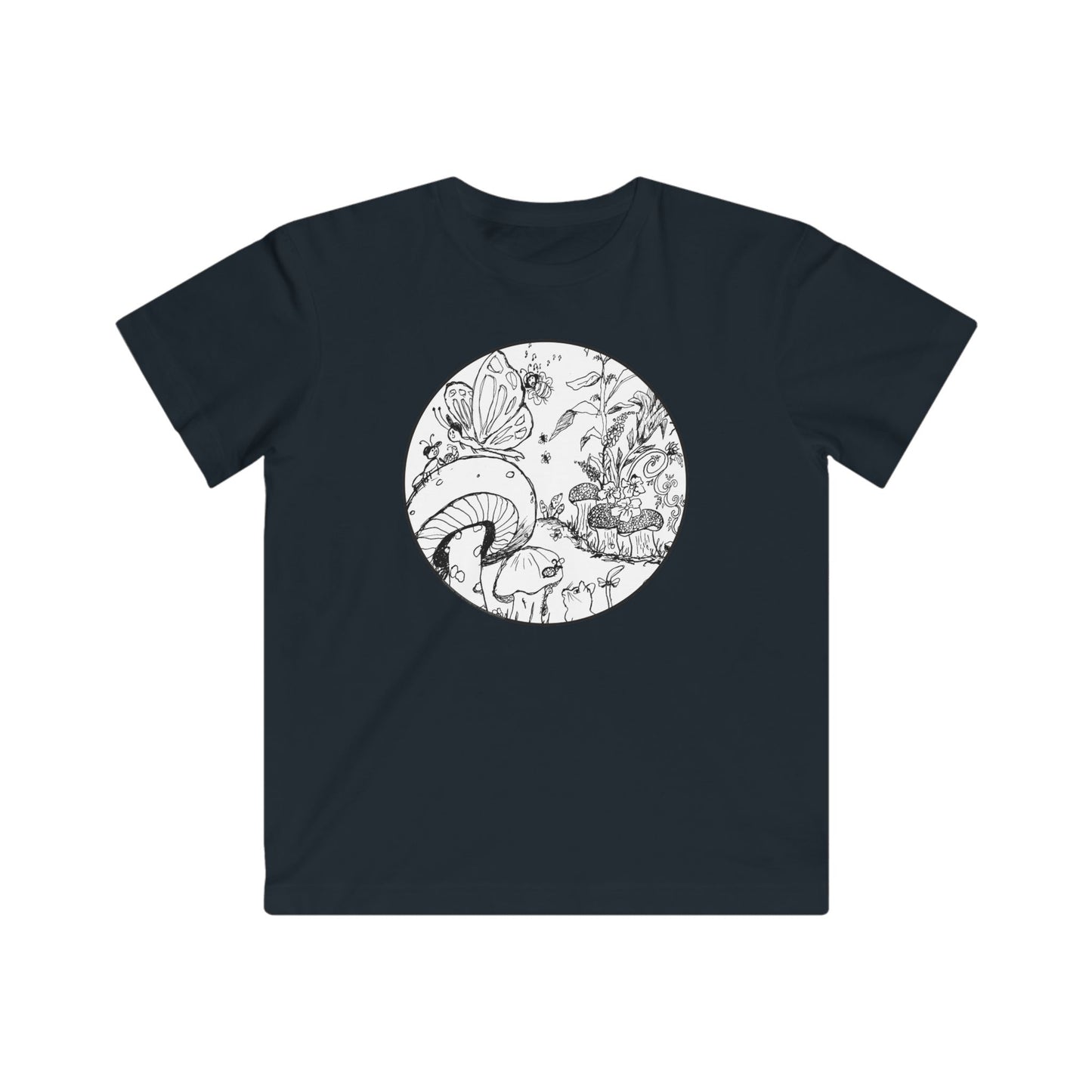 Kids fine jersey Tee - From Fairy Mushroom Garden™